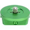 MUNEFE Adattatore per testa a sfera per telescopio, Adattatore per testa a sfera Star Adventurer, Accessorio per telescopio per vari telescopi, fotocamere (Verde)