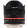 Samyang 8 mm F2.8 Umc fisheye II (nero) per fotocamere Canon EF-M fotocamera