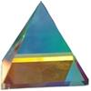 LXXOZ 1Pc Piramide dicroica Prisma colorato Vetro ottico Artigianato