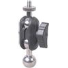 Oxxggkao Adattatori per testa a sfera, filettatura da 1/4 di pollice a giunto rotante da 17 mm, per DSLR, webcam, tablet, stabilizzatore, meccanismo di bloccaggio sicuro, supporto generale accessorio per