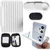 Generico Phone Specchio a Clip per Riflesso Fotocamera,Clip Regolabile per Riflesso Fotocamera Cellulare | Accessorio con Telecomando Wireless per Fotografia all'Aperto e Viaggi