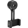Gonetre Telescopio da Campeggio per Alpinismo Clip per Foto Supporto per Adattatore per Smartphone Staffa per Clip Accessori per Microscopio Nero 14 * 6 * 5 Cm Telescopio, Oculare (Nero)