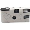 SHOOYIO Macchina fotografica monouso, uso 35 mm, con lampeggiante e 27 esposizioni, pellicole a colori incluse, per celebrazioni, regalo di compleanno, eventi, fotografia, macchina fotografica usa e getta