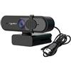 D C.Supernice HD 1080p 30 FPS Streaming Webcam S3 con messa a fuoco automatica e microfono, USB Camera Visualizzatore per insegnare e lavorare