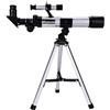 RENYUEH Telescopio F40400 Telescopio astronomico, telescopio rifrattore 20X/32X con kit treppiede, oculare, cercatore di stelle per bambini Astronomia principianti
