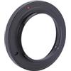 Diyeeni Adattatore per Obiettivo M42-M4/3, Compatibile con Obiettivo con Attacco a Vite M42 42 Mm su Micro 4/3 (M4/3) per Fotocamere Mirrorless, Lega di Alluminio