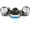 HUANGING Modulo fotocamera USB da 5 MP Modello webcam 1080p con visione notturna ampia visione per progetti 3B 4B 3B+