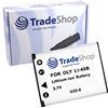 Trade-Shop ad alte prestazioni fotocamera batteria agli ioni di litio per Fuji Fujifilm Finepix J22 J150 JV200 JZ100 JX405 JX500 jx520 JX580 JX700 T205 T210 T305 XP20 XP22 Z70 Z1000EXR