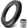 Astromania telescopio adattatori, M31X0.5 Female to M42X0.75 Male Thread