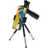 LeGDOr Monocolo portatile, avventure, mini zoom 22X, kit telescopio con treppiede universale per smartphone, oculare a specchio ED, prisma BAK4