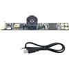 FGDTREE Modulo Webcam USB 2.0 con microfono Messa a fuoco fissa GC2145 Modulo fotocamera USB per computer portatili Controllo industriale USB Webcam messa a fuoco fissa