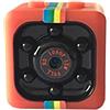 AMRTTWY Action Camera, Mini telecamera SQ11 1080P HD DV portatile a infrarossi for visione notturna, videocamera sportiva for esterni for registrazioni domestiche e in viaggio,per Ciclismo, Moto(Red)