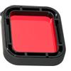 DBEIXIWEI Filtro acrilico rosso lente per Go-Pro Hero 5 6 Action Camera, correzione del colore della macchina fotografica Parti di ricambio