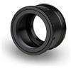 Walimex pro Adattatore T2 compatibile con Canon M - 60 x 40 x 40 mm - Anello adattatore con messa a fuoco manuale, per collegamento obiettivi EOS M, M2, M3, M5, M100, M200, M50 Mark II