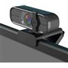 LEIYTFE 1080P/2K Webcam For PC,Computer Camera, 2 Mics, 90° FOV, Fixed Focus, Privacy Cover Plug & Play USB Web Cam for Streaming, Meeting, Gaming(1080P)