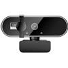 BJdfgE Mini webcam for computer Web 1080p 30fps for PC con doppio microfono, videocamera USB Full HD, 5 stili(A1)
