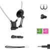 SEAYACK Supporto per fotocamera indossabile regolabile con clip cinghia anti-goccia per video di azione in prima persona Clip per telefono montata sul collo della corda