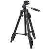 Fotopro X1 - Treppiede compatto DIGI-3400 4 sezioni rotula a 3 assi con adattatore per smartphone (SJ-85) e adattatore fotocamera d'azione (GA-1)
