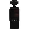 Topiky Videocamera Indossabile WiFi Videocamera Indossata Dal Corpo 1080P Obiettivo Ruotabile Schermo LCD a Colori Videoregistratore Portatile per Lezioni di Campeggio,