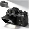 Jectse Paraluce per Schermo LCD da 3 Pollici Adatto per Fotocamere A7 A7S A7M2 A7R2 A7M3 A9, Copertura Parasole, Blocchi Che Riducono i Riflessi