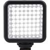 BAFOVY Luce Video a LED, Design Interbloccabile, Potenza di Lunga Durata, Montaggio Versatile, luminosità Stabile, 49pc di LED, Temperatura del Colore 6000K, Regolazione della luminosità 0% -, Mini