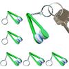 Acunny Strumento per la pulizia degli occhiali da sole, ciottoli per occhiali da sole Eraser,Piccola Impronta Digitale Eraser 6 pezzi Spettacoli Cleaner con portachiavi | Accessori Portatili