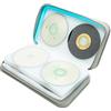 Gadget Hoppa - Custodia a portafoglio in plastica per CD/DVD, 40/80, ideale per Audio, MP3, Video CD, film, Blu Ray, console di gioco, dischi DJ