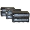 vhbw 3 x batteria vhbw 3600mAh compatibile con Camcorder fotocamera SONY DSC-D (Cyber-shot Point & Shoot) DSC-D700, DSC-D770 SONY DSRDSR-200, DSR-300