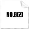 DIYthinker 5Pcs Regalo Fortunato No.869 Numero Nome Occhiali Panno Panno di Pulizia dello Schermo del Telefono Cleaner