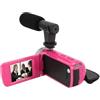 Yunir Videocamera, Registratore Schermo Fotocamera Digitale, Full HD 1080P 15FPS 16MP 2,4 Pollici Rotazione 270 Gradi LCD Videocamera con Zoom Digitale 16X con Microfono e Batteria