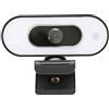 SHENGXINA Fotocamera Webcam Real 1080P Full HD Full HD grandangolare 3 gradi luminosità con microfoni e treppiede for la videoconferenza Webcam pc
