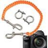 Generico Cordino per fotocamera subacquea, corda per vassoio per fotocamera subacquea,Robusto cordino per immersioni e snorkeling - Cinghie impermeabili retrattili a 360 gradi per fotocamera e videocamera