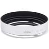 vhbw Paraluce compatibile con Fujifilm FinePix X30, X20, X10 52 mm obiettivo argento, metallo, rotondo, 6,1 cm