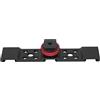 CAZSTYK 3 in 1 Adattatore di montaggio Hot Shoe Tripla estensione Hotshoe Staffa per fotocamera Supporto per fotocamera Montaggio a freddo Tripla piastra DSLR Hot Microfono LED Video Light Stand Gimbals Kit
