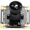 BAPPRJJ Modulo fotocamera USB da 1 MP 720P, 30 fps 1280x720, driver webcam con focus fisso 0, compatibile for Raspberry Pie Android Linux Windows(2.4mm Distortion)