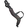 LXH - Cinturino da polso in pelle per fotocamera DSLR, con vite da 1/4, compatibile con Sony A7R3, Nikon D800, colore: Nero