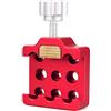 Generic Telescopio Morsetto scanalato for piattaforma di montaggio equatoriale for treppiede del telescopio astronomico(Red)