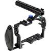 Generico Compatibile con Panasonic Lumix GH3 GH4 GH5 Camera Cage Rig, custodia protettiva con impugnatura superiore for kit di estensione treppiede video(GH3 GH4 Cage)