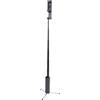 ciciglow Treppiede per Selfie Wireless, Treppiede per Telefono Bluetooth, Supporto per Portatile Allungabile per Telefono per la Registrazione Video di Fotografie di Viaggio (BLACK)