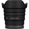 JERXTTON Pellicola protettiva adesiva in vinile per lenti della fotocamera Sony E PZ 10-20 mm F4 G Accessori fotografici E 4/PZ 10-20 G 4 (Honeycomb Black)
