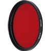 Airshi Filtro Rosso per Fotocamera Filettato Filtro per Obiettivo Rosso Pieno CNC Multistrato Rivestito Impermeabile Antipolvere per le Riprese (58 mm)