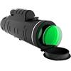 RFJYGWQM Binocolo Telescopio monoculare 40x60 Monoculare compatto HD ad alta potenza per adulti Bambini Visione notturna Cannocchiale impermeabile con supporto per smartphone e treppiede per telefono e prisma