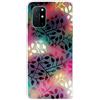 MUTOUREN Cover per Oneplus 8T Custodia in Silicone TPU Trasparenti Ultra Sottile Antigraffio Antiurto Protettivo Case con Pellicola Proteggi Schermo, Foglie Colorate