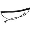 Wilgure Twist Lock PC Flash Cavo di sincronizzazione per Flashen Trigger Migliora la flessibilità con connettori resistenti alla corrosione PC per PC Sincronizzare il cavo a molla