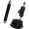 Snorvixre Supporto in alluminio per parabrezza auto ventosa supporto per fotocamera di ricambio per action camera accessori resistente al calore auto supporto per telefono