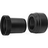 Goshyda Adattatore per Telescopio con Filettatura Femmina M42x0,75 Maschio T2 a SCT per AttaccoZ, Lega di Alluminio, Compatibile con5SE 6SE 8SE