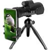 SMTYXS Potente Telescopio Monoculare Con Zoom 10-30X50 A Lungo Raggio Cannocchiale HD For Birdwatching Camping Turismo(Monocular Set)