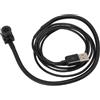 Tonysa Webcam Centrale USB, Fotocamera Eye-to-eye con Ventosa Sullo Schermo Centrale, Webcam con Schermo Centrale con Messa a Fuoco Automatica, Microfono Integrato per Videoconferenze e