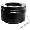 Fotasy Adattatore obiettivo a T a E, per montaggio T2 E, per telescopio, compatibile con Sony a7, a7R, a7s, II, III, IV, a9, a7c, Alpha 1 a6600, a6500, a6400, a6300, a6100, a6000, a5100, ZV-E1 0