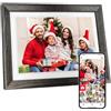 ZGJIAJU Cornice Digitale WiFi Da 32 GB, Schermo LCD IPS Touch Screen Da 10,1 Pollici, 1280 X 800, Con Video Riproducibili, Cornice Digitale Intelligente Condividi facile